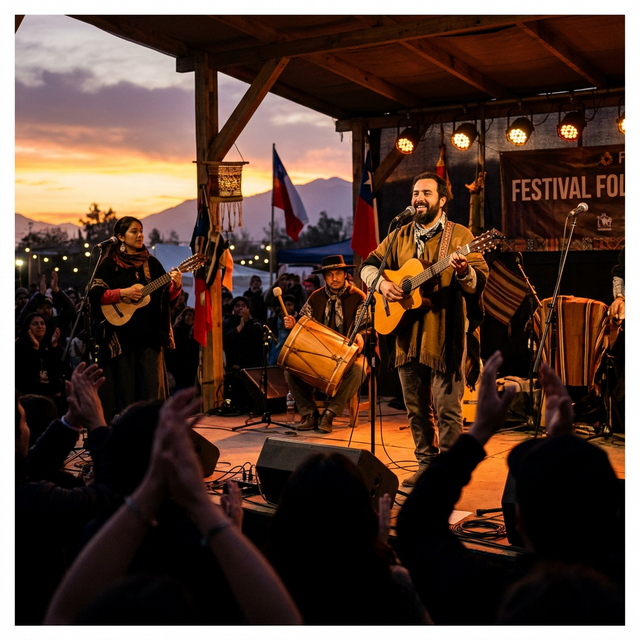 🎶 Música en vivo al atardecer — folklore que vibra en cada rincón