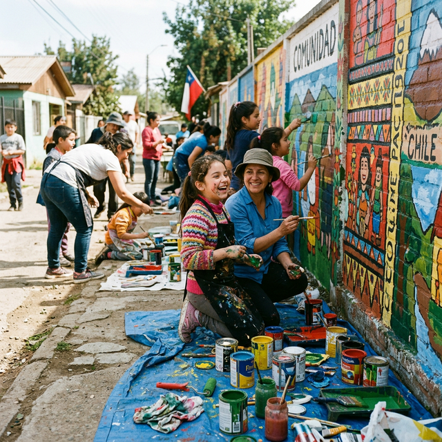 🎨 Taller de arte comunitario — creando murales juntos