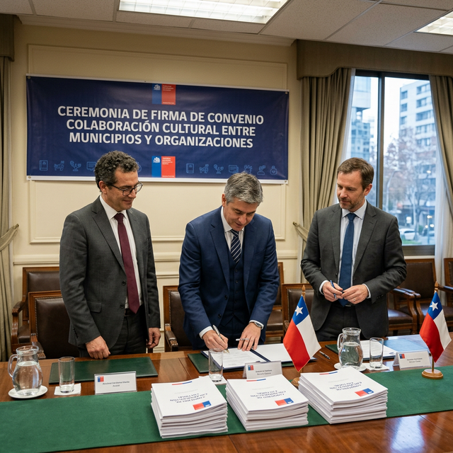Firma del Convenio Red Cultural